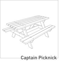 Recycled kunststof » Captain Picknick