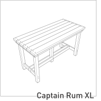 Recycled kunststof » Captain Rum XL