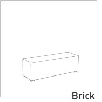 Upholstered » Brick