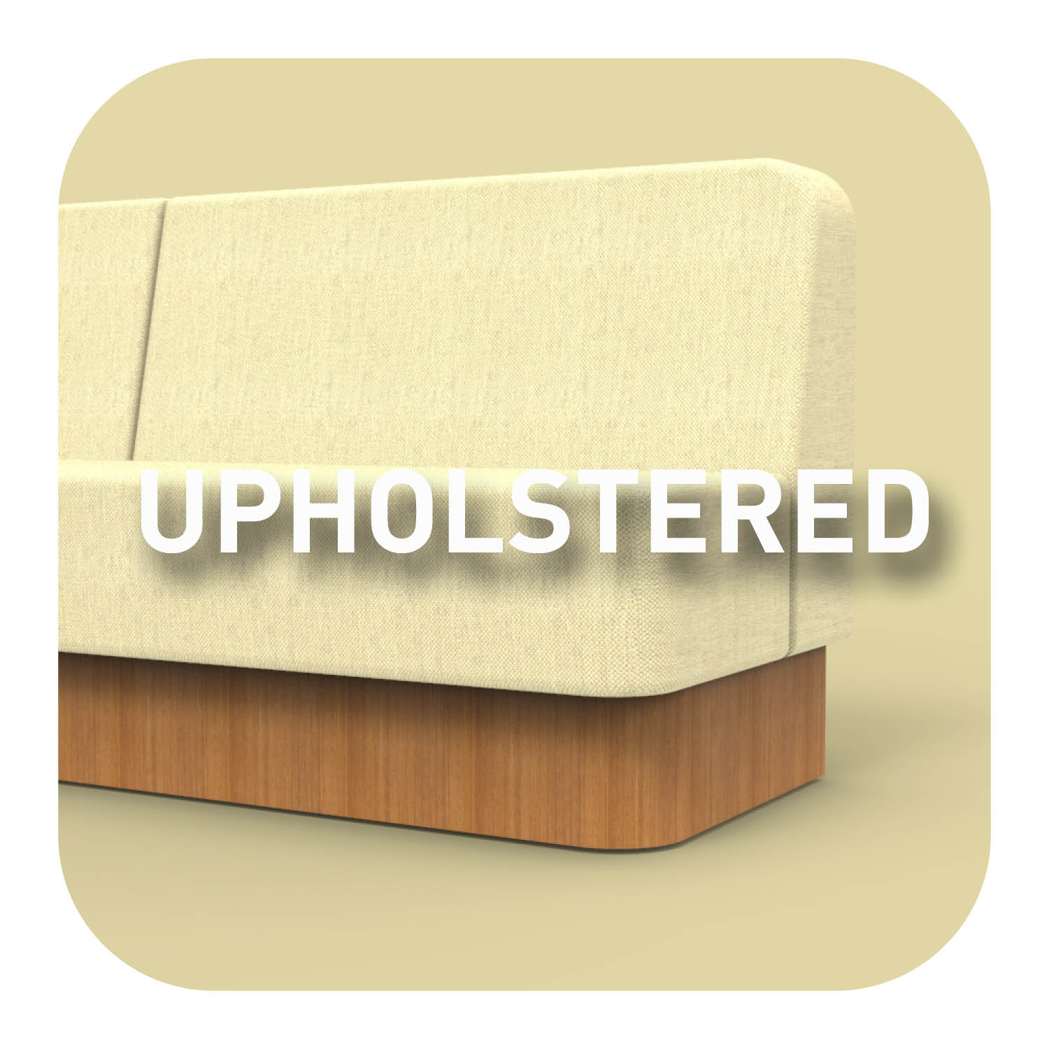 upholstered collectie button new
